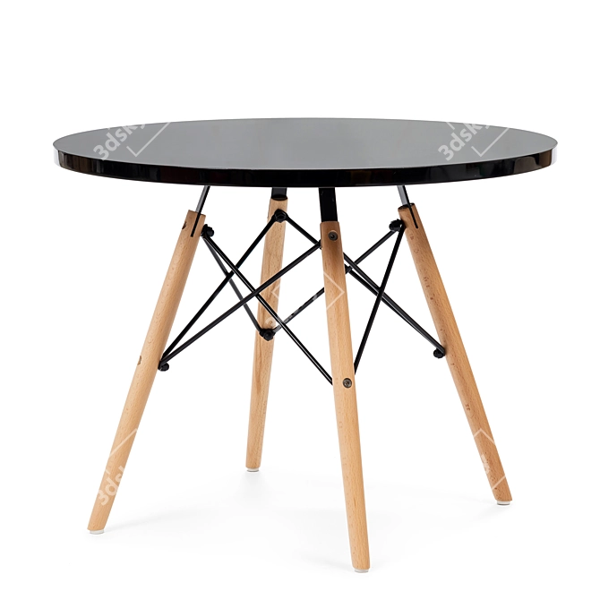 Circular Table 3D model image 1