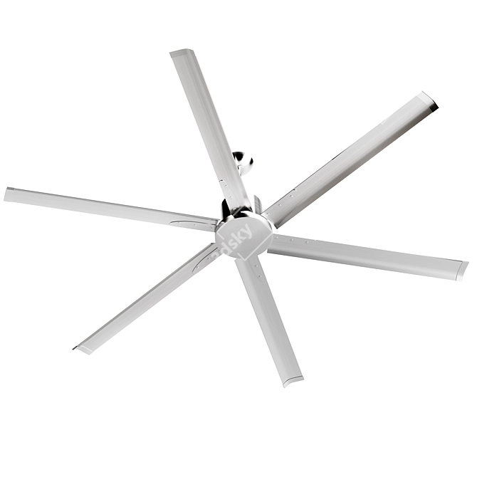 Ultimate Cooling: Andros Ceiling Fan 3D model image 4