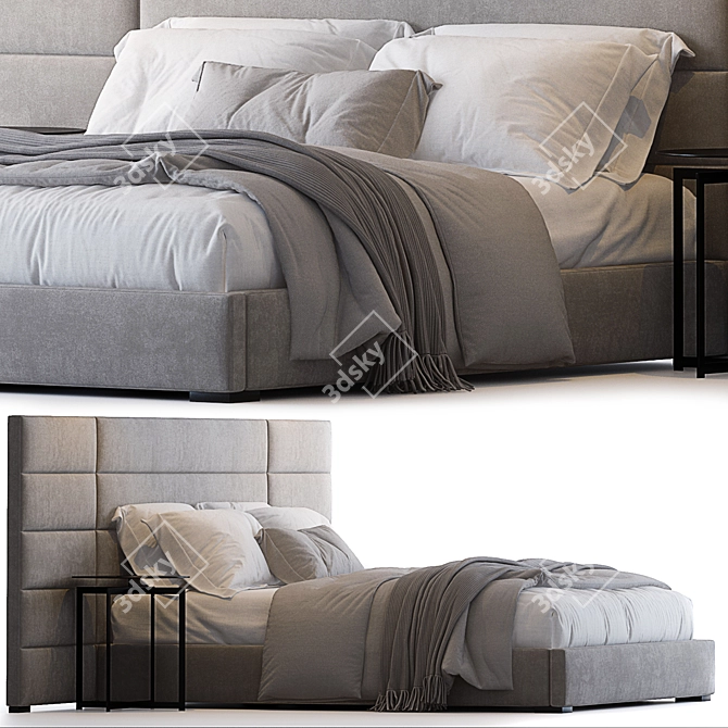 Elevate Your Bedroom with Modena 3D model image 1