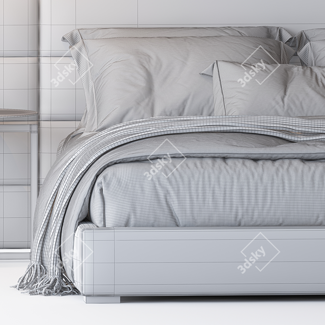 Elevate Your Bedroom with Modena 3D model image 4