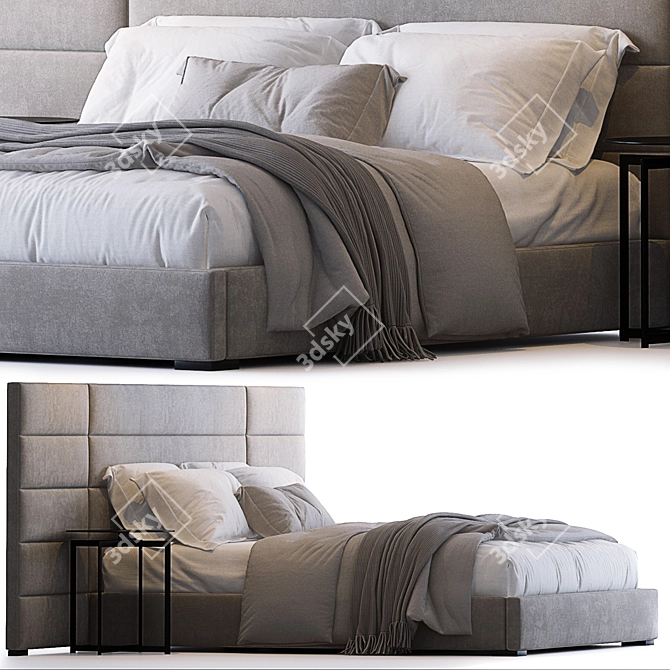 Elevate Your Bedroom with Modena 3D model image 6