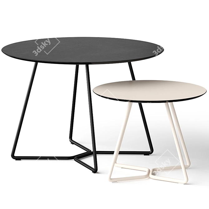 Modern Ember Coffee Table 3D model image 1