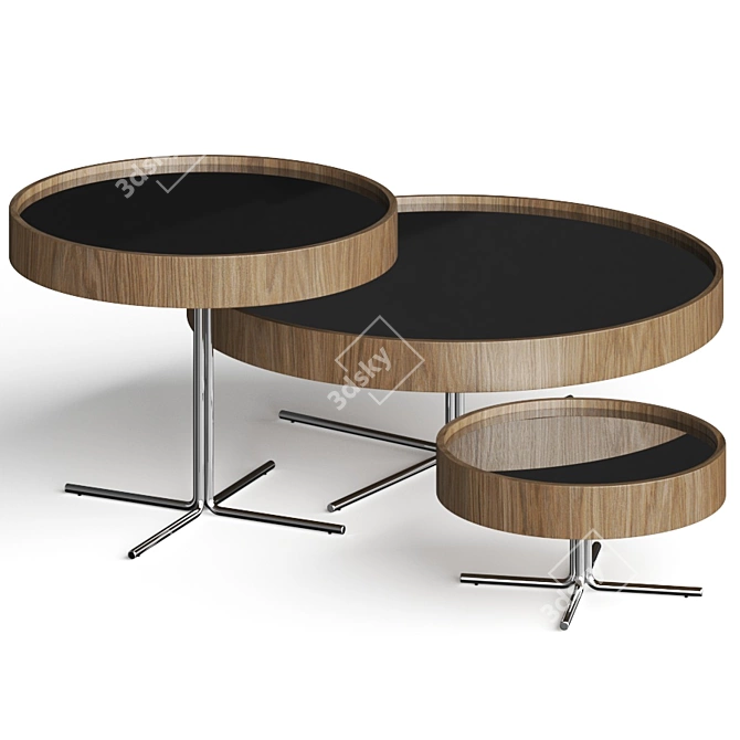 Sergio Batista Regia Coffee Tables 3D model image 2