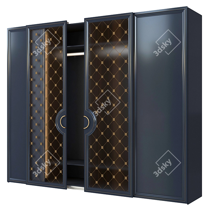 PS10 Cinetto Sliding Wardrobe 3D model image 1