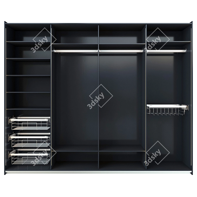 PS10 Cinetto Sliding Wardrobe 3D model image 5