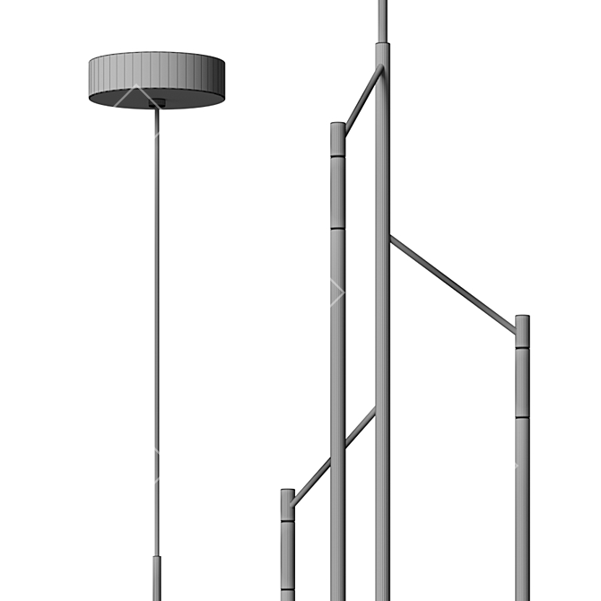 Sleek and Modern: Motif Lighting 3D model image 3