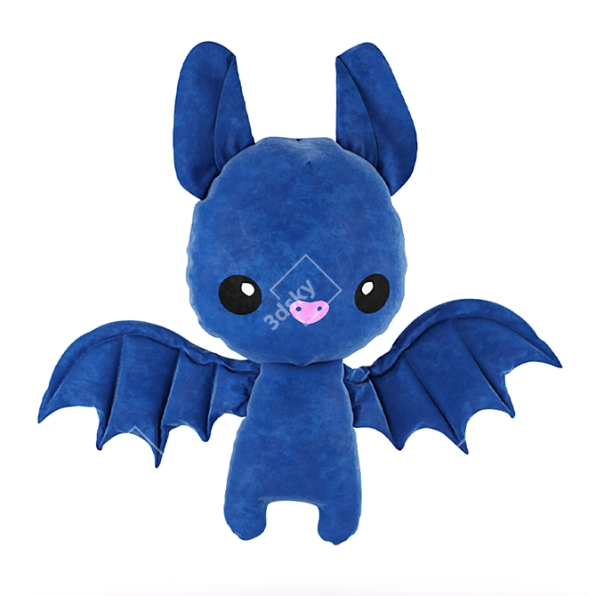 Color-changing Plush Bat Set (4pcs) 3D model image 5