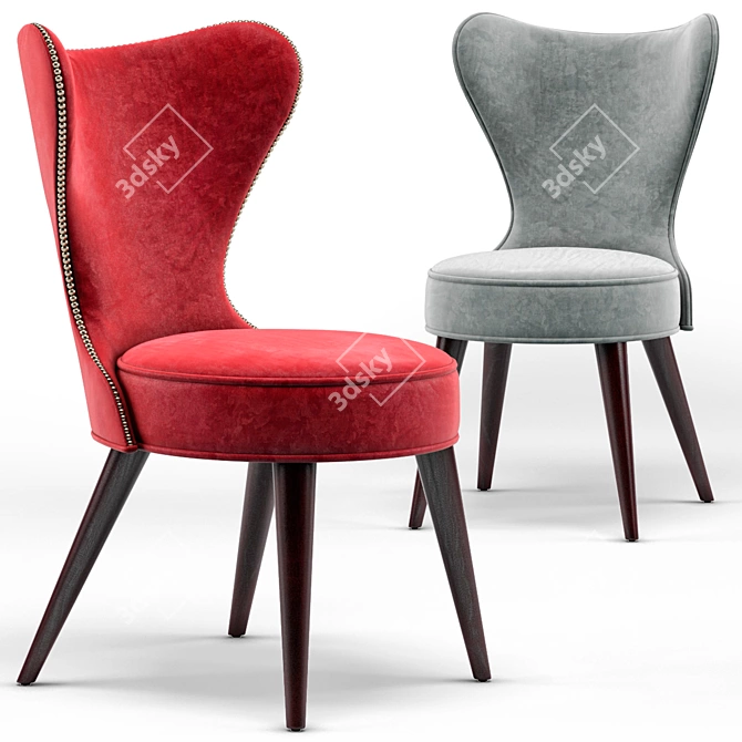  Elegant Maribella Chair - Exquisite Comfort 3D model image 1