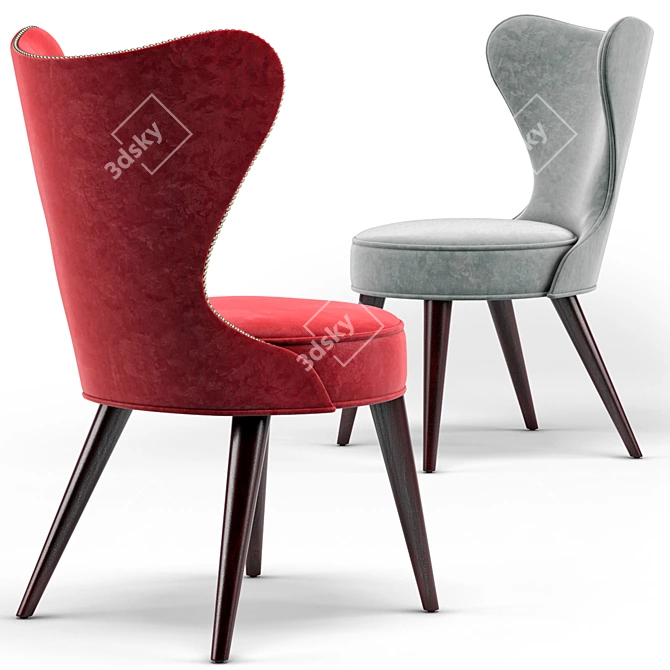  Elegant Maribella Chair - Exquisite Comfort 3D model image 2