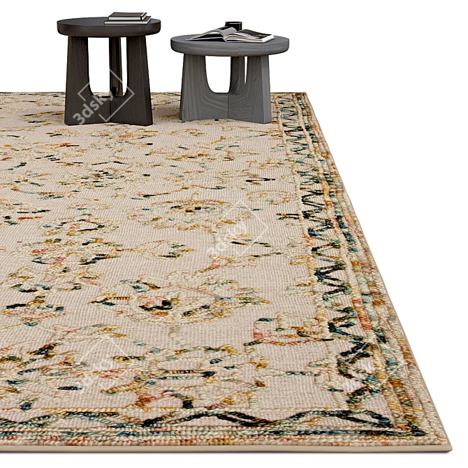 Luxury Carpets Collection 3D model image 4