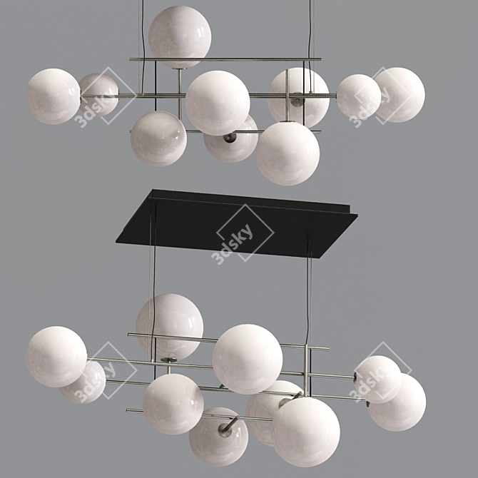 Radice Pendant Lamp Collection: Timeless Elegance for Every Space 3D model image 2