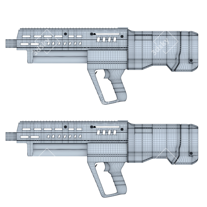 Dual Pack: Enhanced Arsenal 3D model image 6