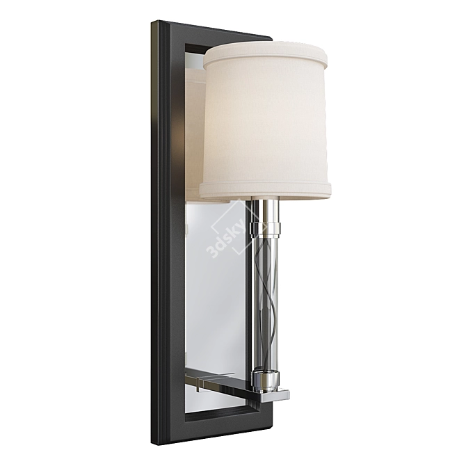 Elegant Collins Sconce 3D model image 1