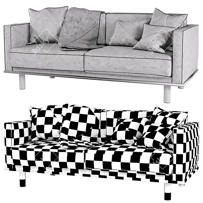 Boho Classic Assembly Sofa 3D model image 4