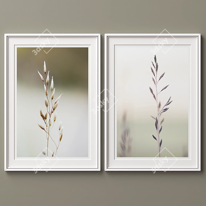 2-in-1 Frame Set - Variety of Sizes & Textures 3D model image 6