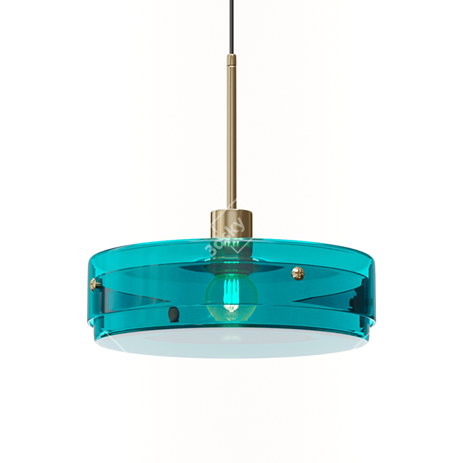 Lewis Bevel Design Lamp 3D model image 1