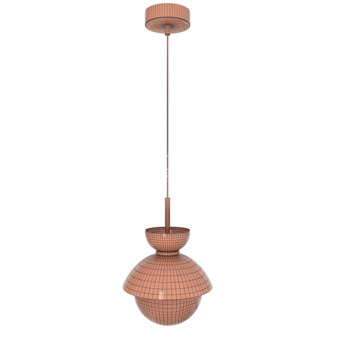 Modern Nordic Pendant Lamp - G9 3D model image 3