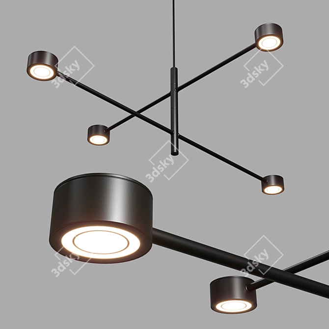 Clyde MoodMaker Rail Light 3D model image 1