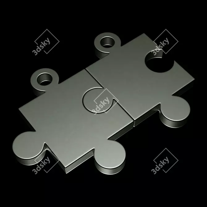 Jewelry Puzzle: 3D Print Fitting 3D model image 1