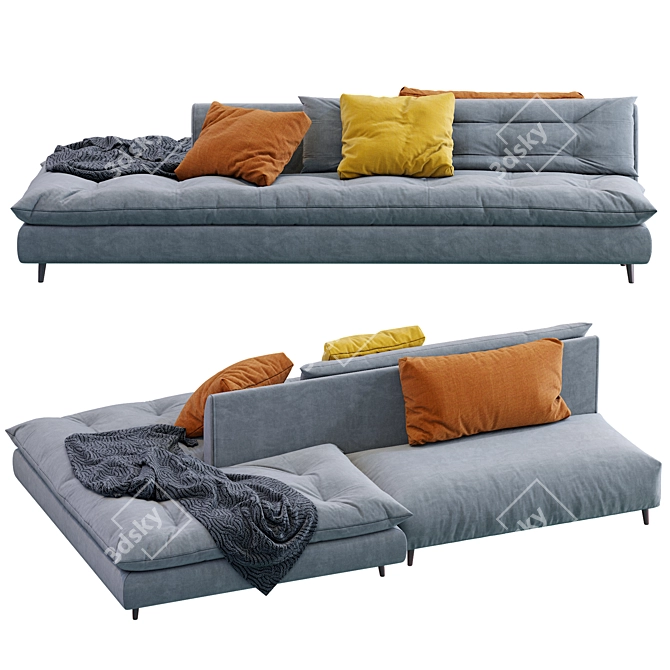 Modern Bonaldo AVARIT Sofa 3D model image 3
