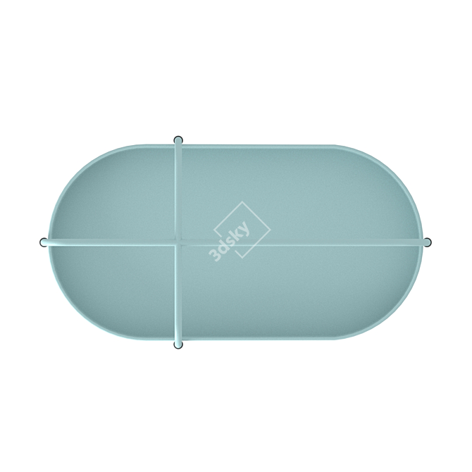 Modern Sulvik Shelf: Sleek Design for Stylish Organization 3D model image 3