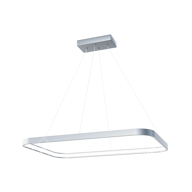 Minimalist LED Pendant Light - TLREC1 3D model image 4