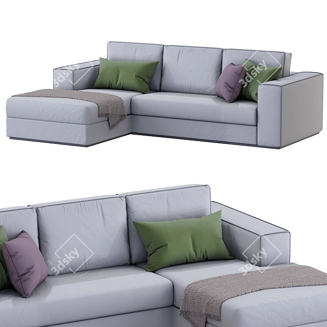 Alhambra Modern Sofa 3D model image 3