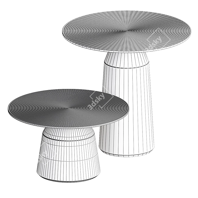 Astonishing Vertigo Coffee Table 3D model image 3