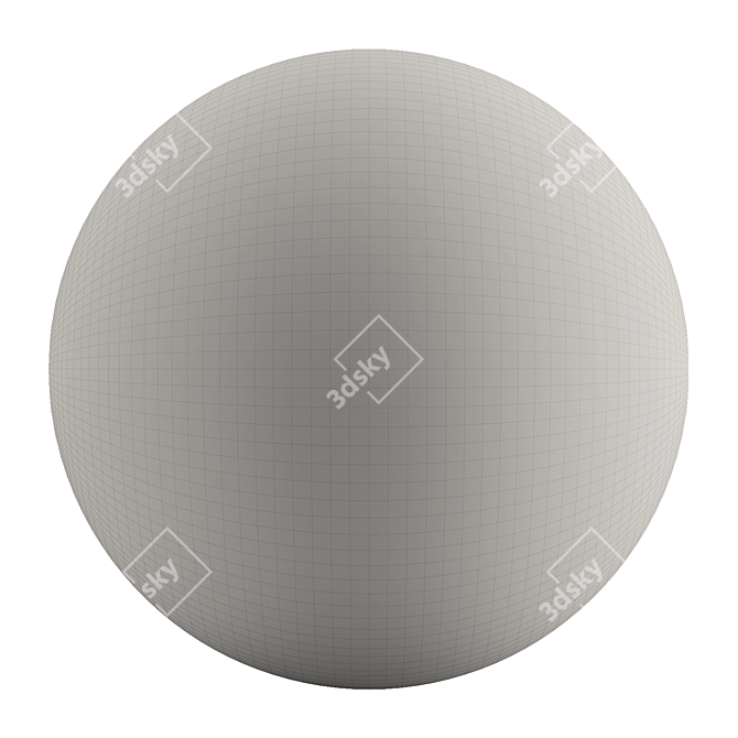 Cumulus Anthracite Concrete Tile - 4x4 Texture 3D model image 4