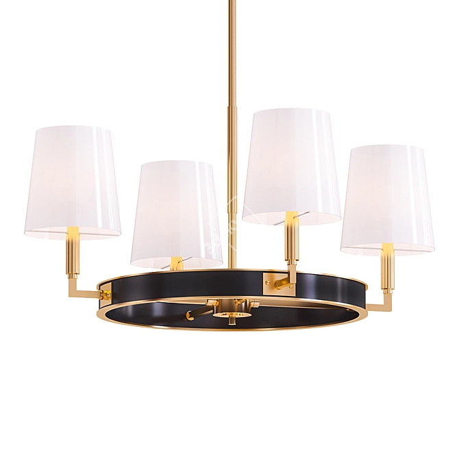 Modern Luxury Villa Chandelier 3D model image 1