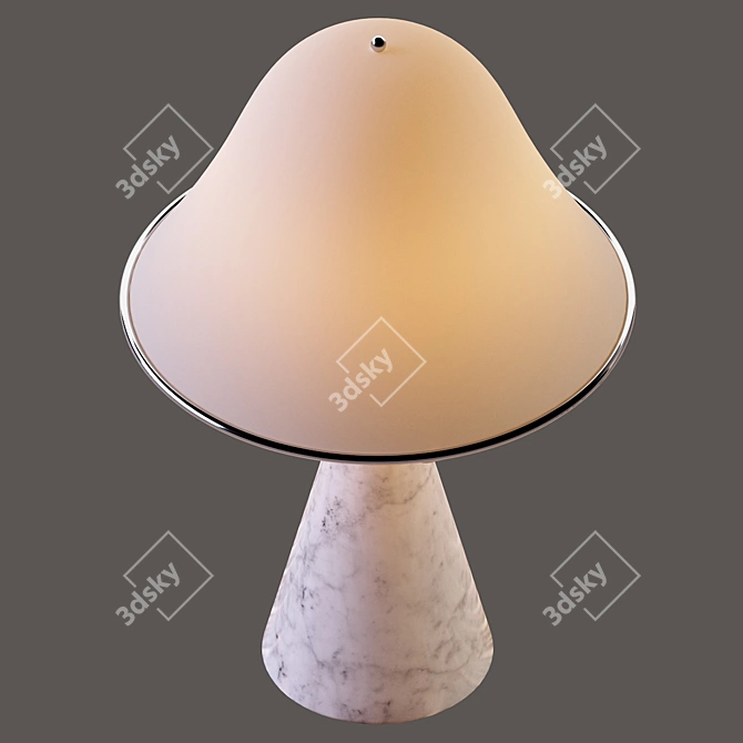 Elegant Anita Table Lamp 3D model image 3