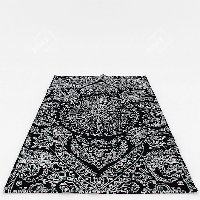 Versatile Set of 6 Rugs for 3D Scenes 3D model image 1