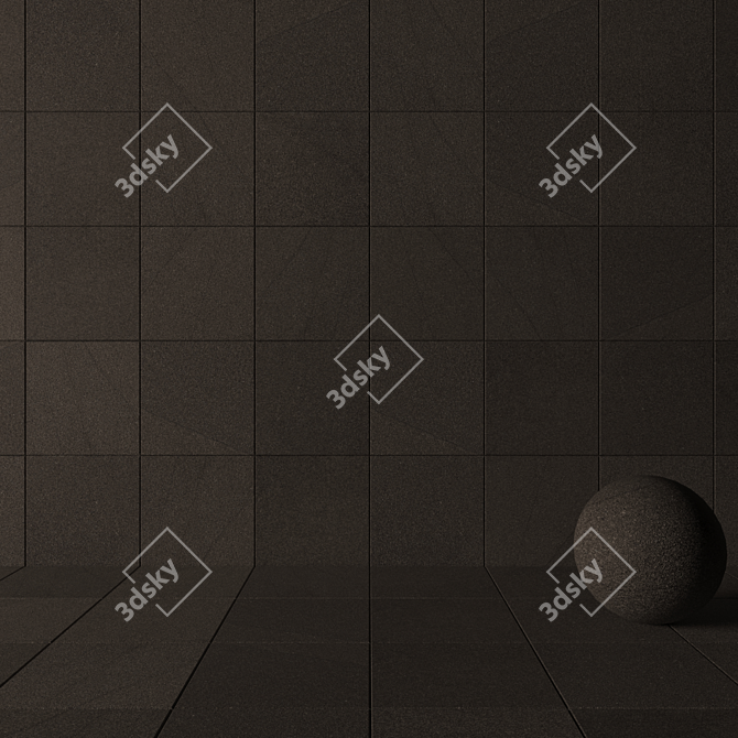 Flaviker River Lead: Stylish Wall and Floor Tiles 3D model image 3