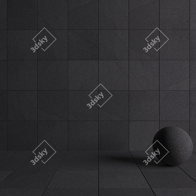 Flaviker River Lead: Stylish Wall and Floor Tiles 3D model image 4