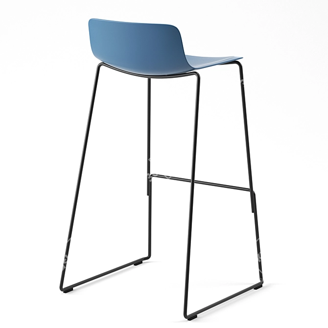 Modern Pato Stool: Sleek Design, Superior Comfort 3D model image 5