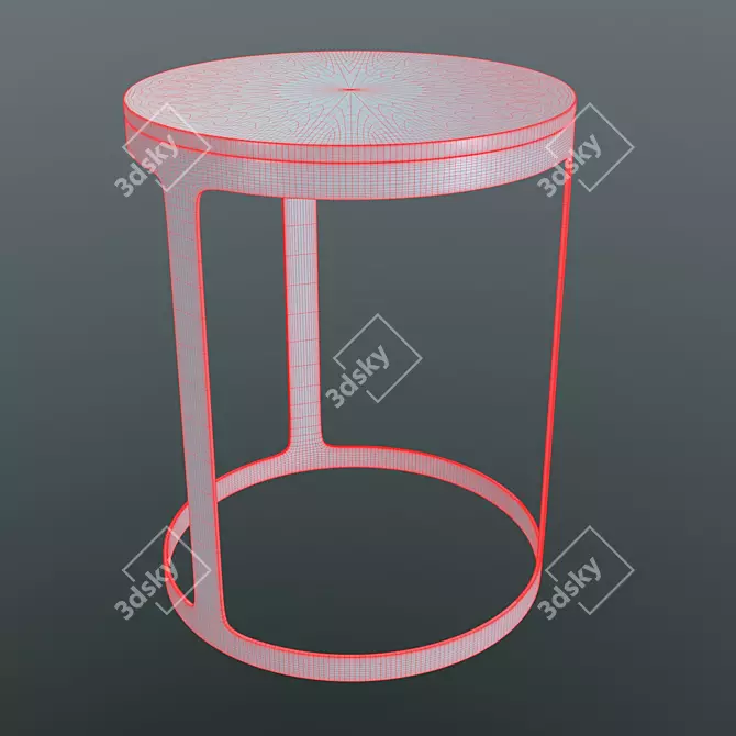 Modern Coffee Table: 3 Variants 3D model image 4