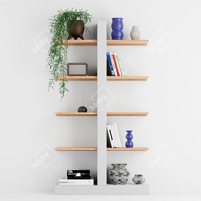  Urban Outfitters Roma 5-Tier Storage 3D model image 1