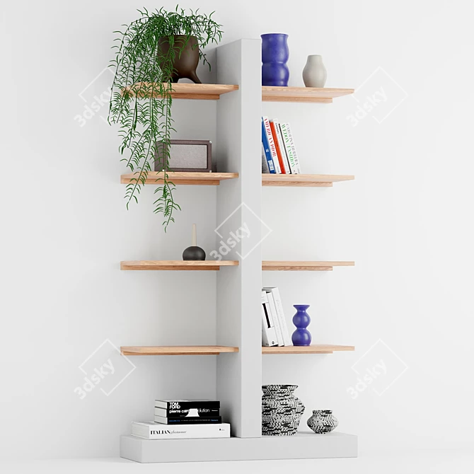  Urban Outfitters Roma 5-Tier Storage 3D model image 2