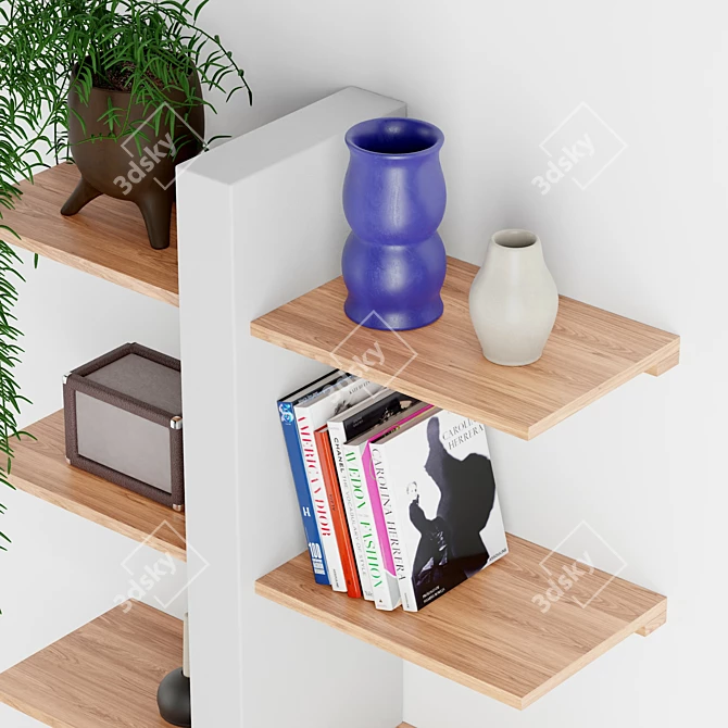  Urban Outfitters Roma 5-Tier Storage 3D model image 3