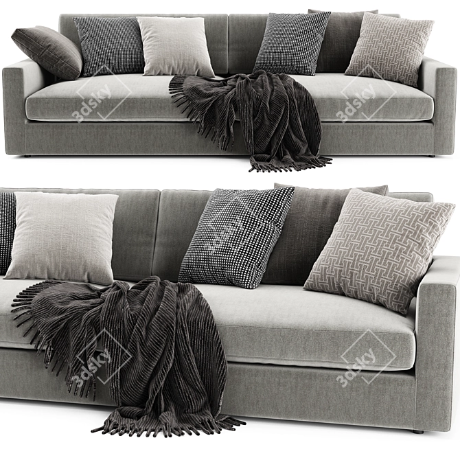 Modern Linteloo Fabio Sofa 3D model image 2