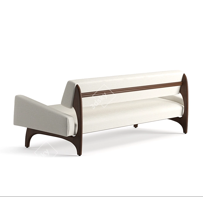 Canadian Modern Sofa: Craft Associates 1601 3D model image 2