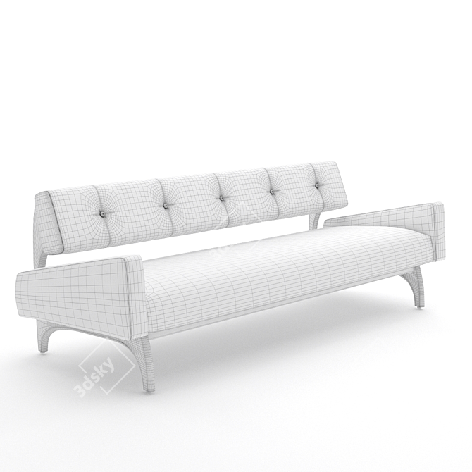 Canadian Modern Sofa: Craft Associates 1601 3D model image 4