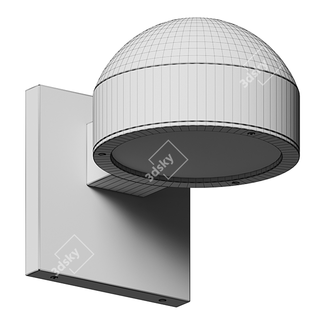 Sonneman Reals: Elegant Outdoor Downlight 3D model image 4