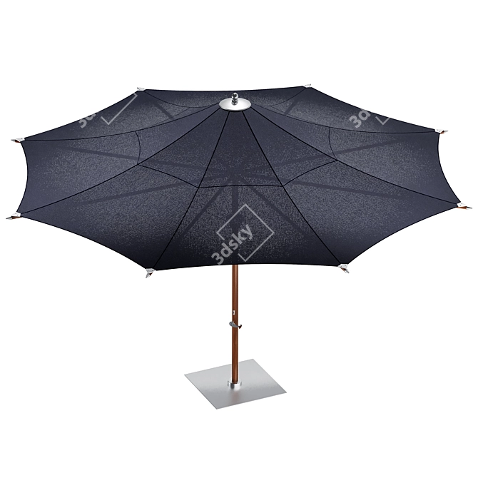 Striking Ocean Master Max Octagon Parasol 3D model image 4