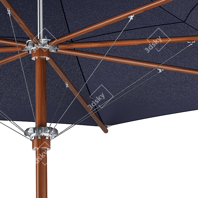 Striking Ocean Master Max Octagon Parasol 3D model image 6