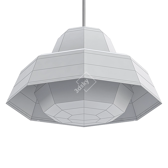 Elegant Lisa Ceiling Lamps 3D model image 2