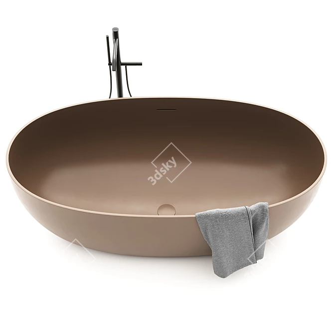 Shui Comfort Bath: Elegant Luxury for Your Bathroom 3D model image 3