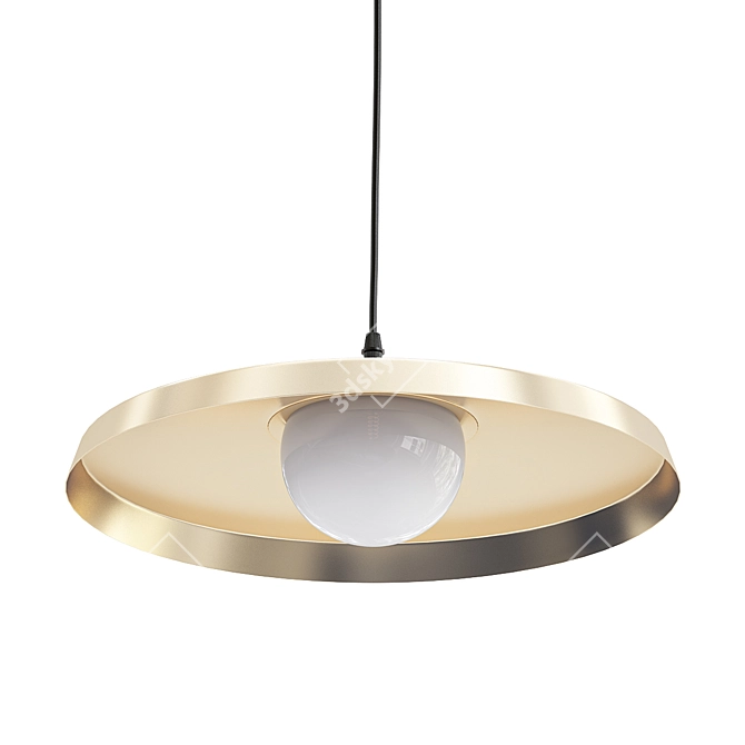 Elegance Illuminated: The SEDGE Pendant Light 3D model image 1