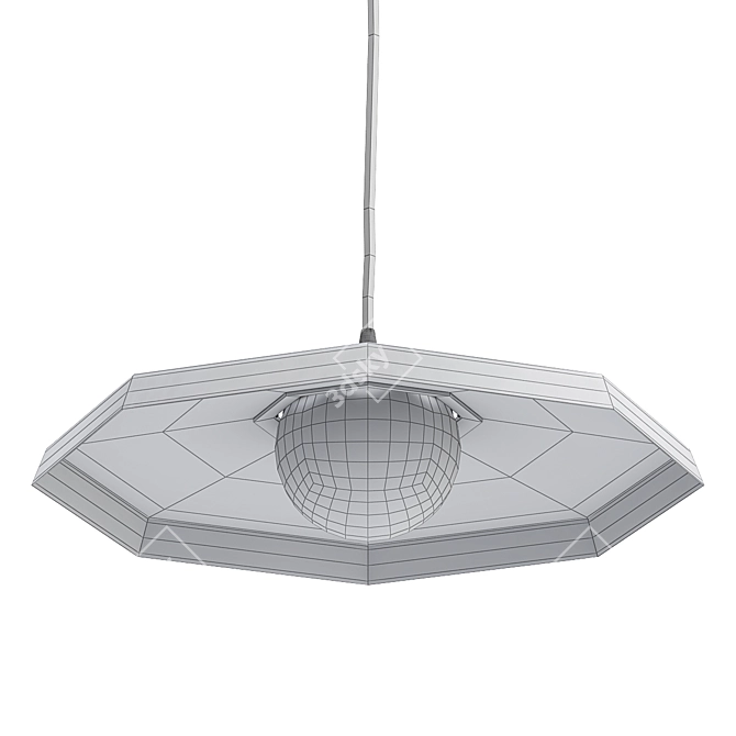 Elegance Illuminated: The SEDGE Pendant Light 3D model image 2