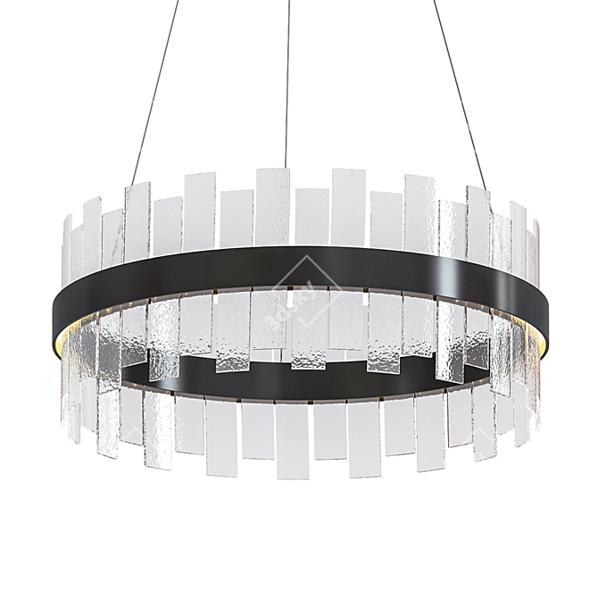 Modern Hanging Chandelier 101179 3D model image 1